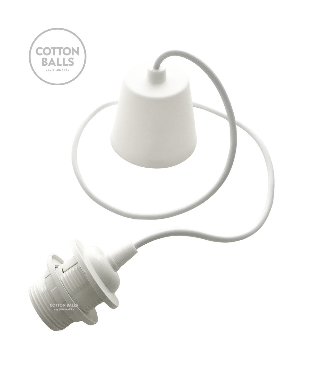 Suspensão simple (plástico) BRANCO