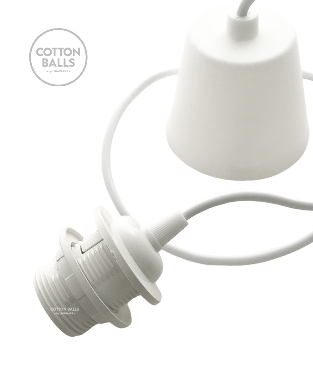 Suspensão simple (plástico) BRANCO