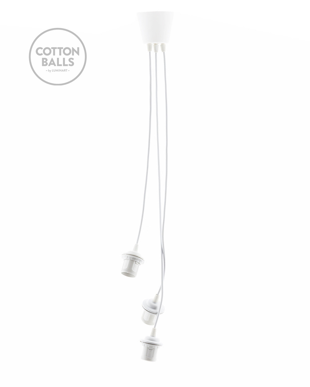 Suspensão tripla (plástico) BRANCO