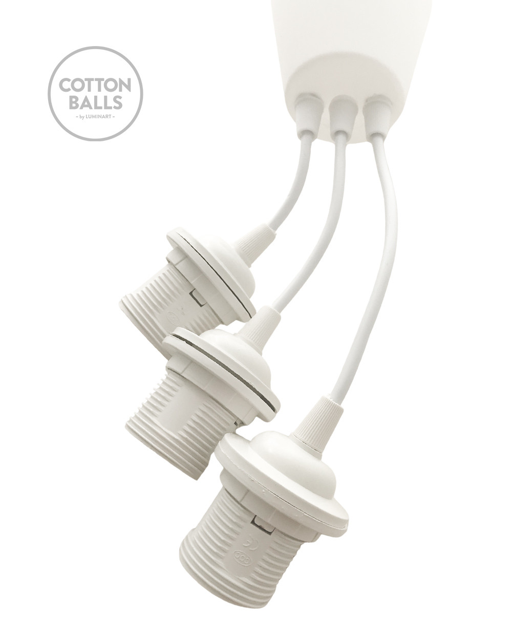 Suspensão tripla (plástico) BRANCO