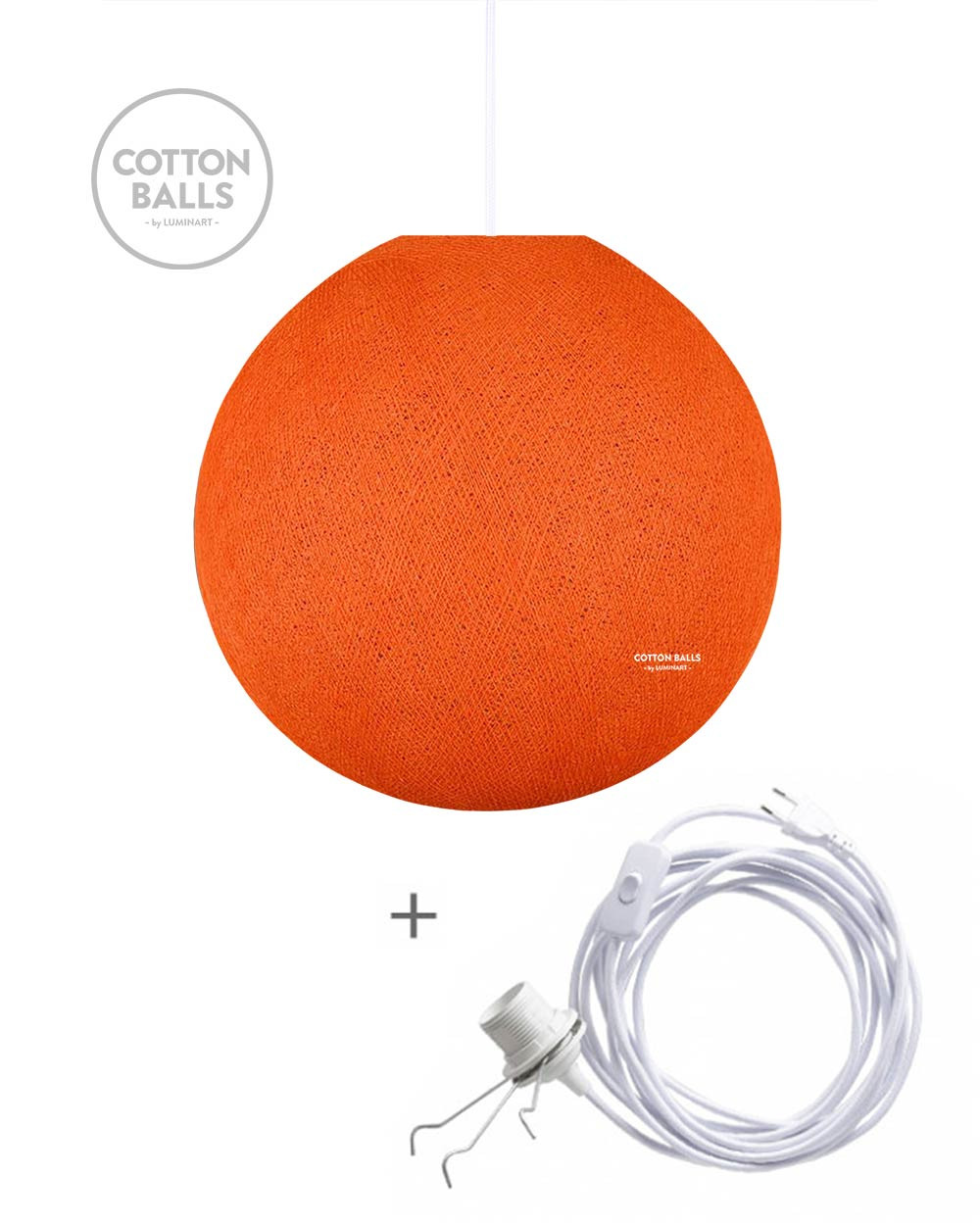 Candeeiro Errante - BIG Lamp Bright Orange