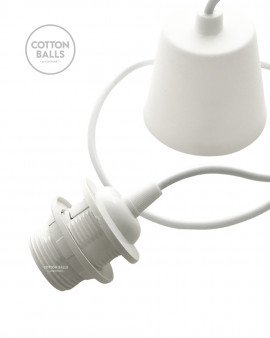 Suspensão simple (plástico) BRANCO