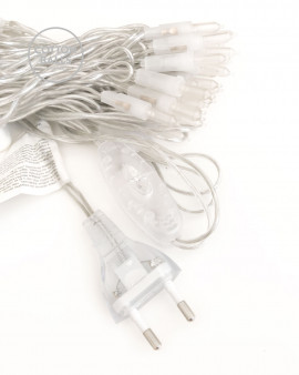 Przewód 50 żarówek LED (linia)