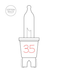 Zapasowa żarówka do przewodu 35 (koło)