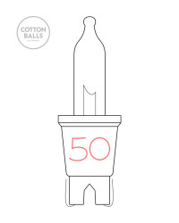 Zapasowa żarówka do przewodu 50 (koło)